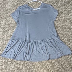 Loose Fitting Grey Top